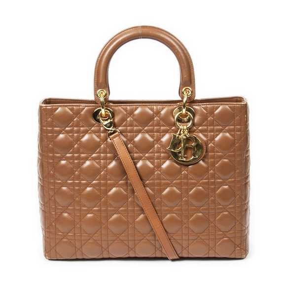 Dior Handbags - Dior Large Lady Dior Zip